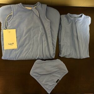 Kyte Baby blue sleep set